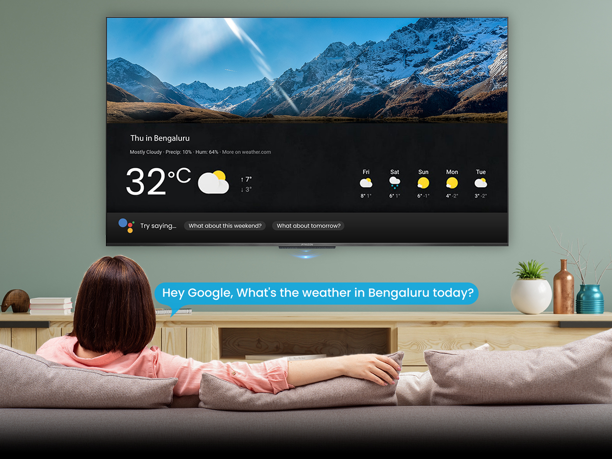 iFFALCON H71 TV Hands-Free Voice Control